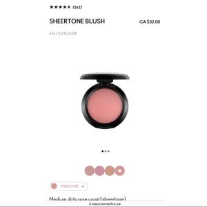 MAC Sheertone Blush Pinch Me